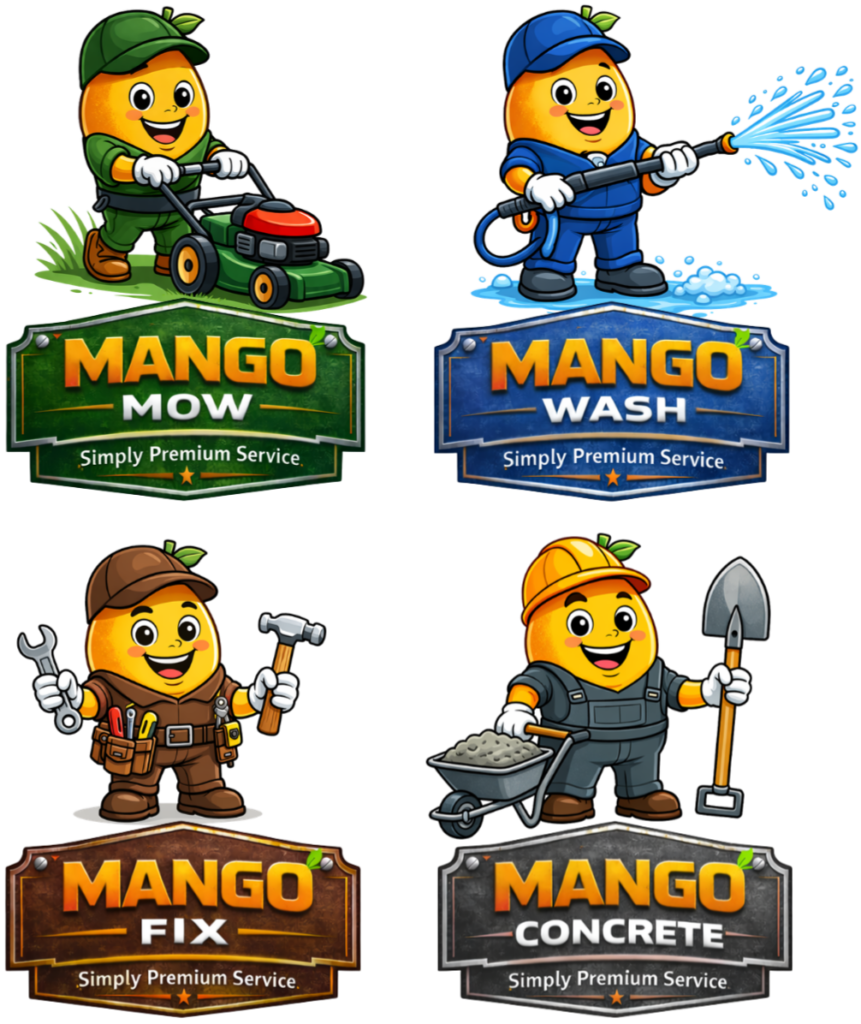 Mango Services LTD Mowing, Washing, Fixing, Concrete