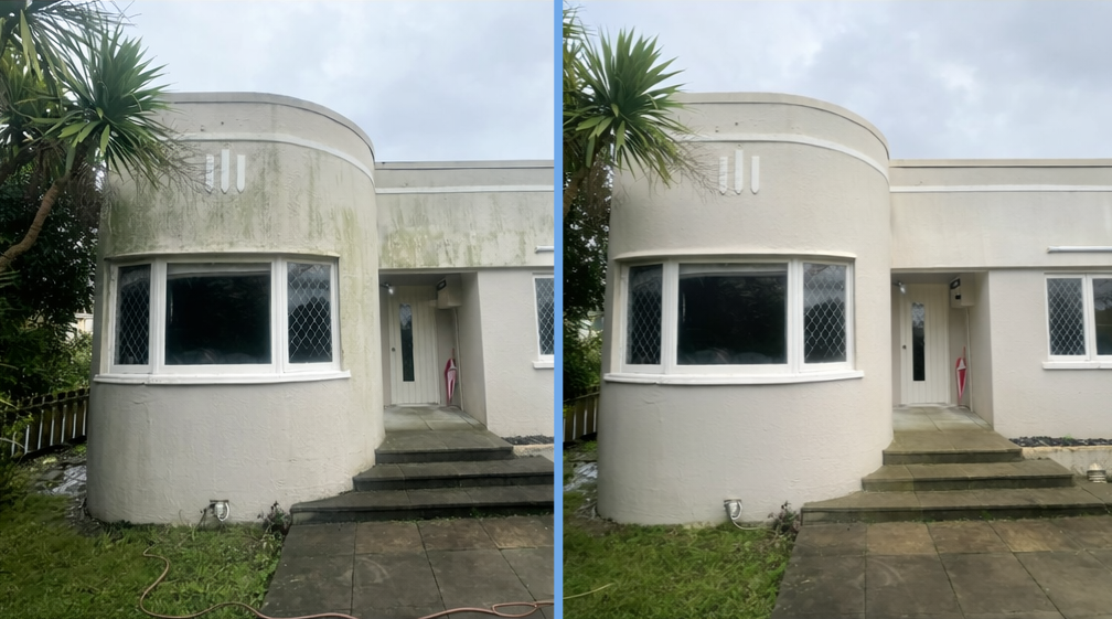 Mango Services LTD House Washing - Before and After